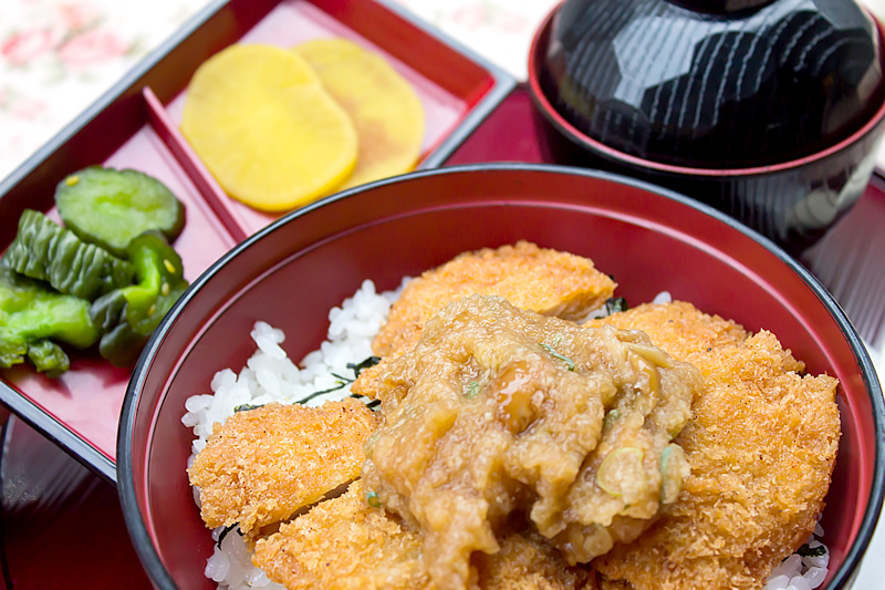 おろしヒレカツ丼